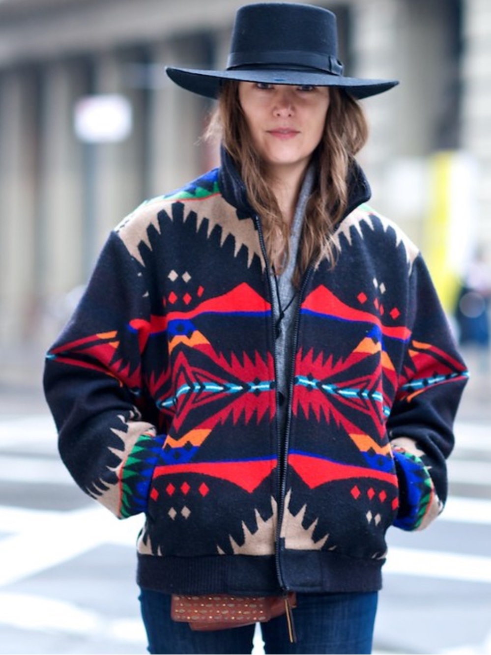 Vintage Pendleton High Grade Westernwear Southwestern Bomber Jacket XXL Unisex